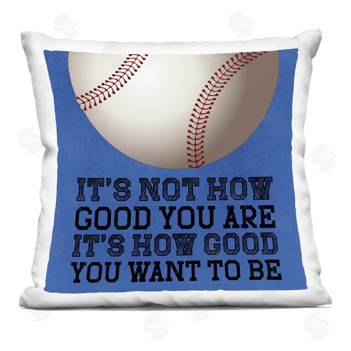 Marcus Prime How Good You Want To Be Square Printed Throw Pillow