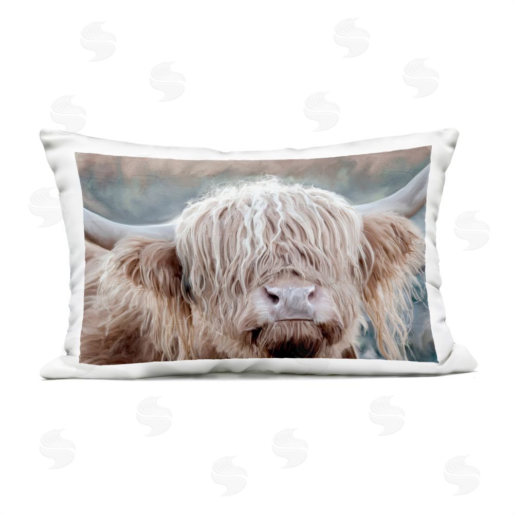 Kim Allen In the Highlands Photograph Outdoor Printed Throw Pillow