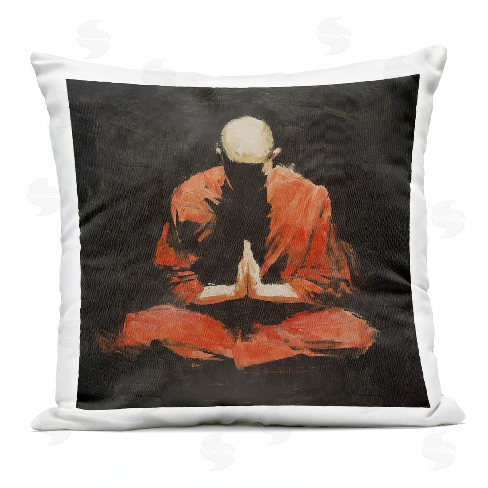 Svetlana Aleynikova The Calm Within Outdoor Printed Throw Pillow