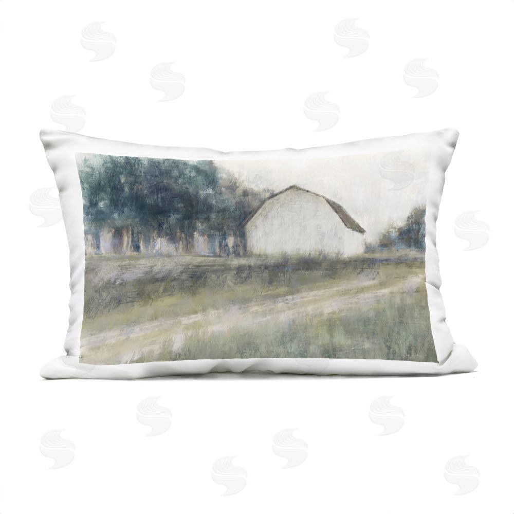 Kamdon Kreations Another Path Abstraction Outdoor Printed Throw Pillow