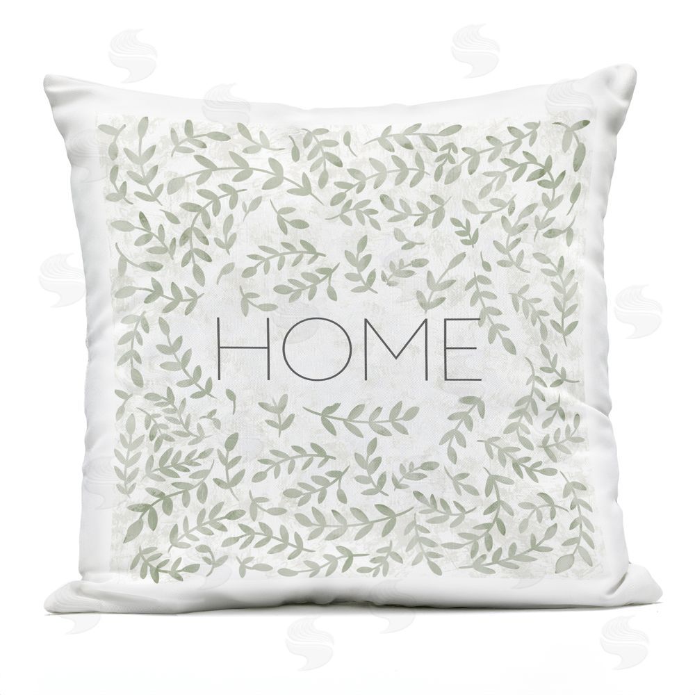 SD Graphics Studio Home with Ivy Sprigs Outdoor Printed Throw Pillow