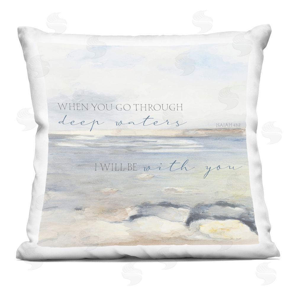 Lanie Loreth I Will Be With You Proverb Printed Throw Pillow