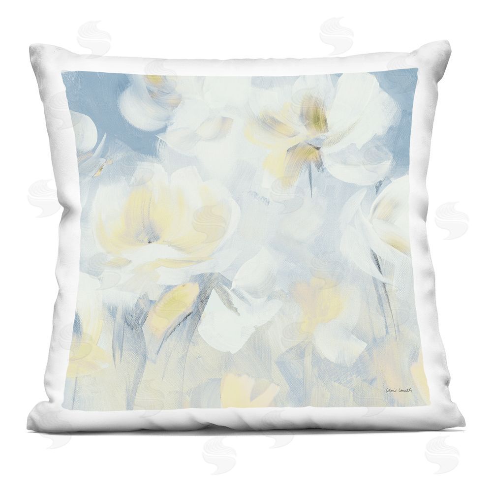 Lanie Loreth Awakened Morning Blooms Printed Throw Pillow