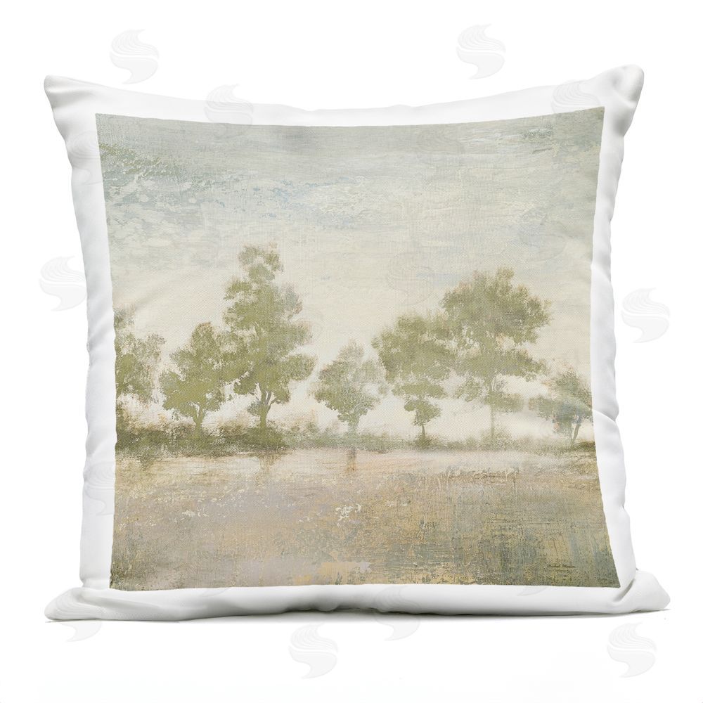 Michael Marcon Cloudy Forest Light Outdoor Printed Throw Pillow