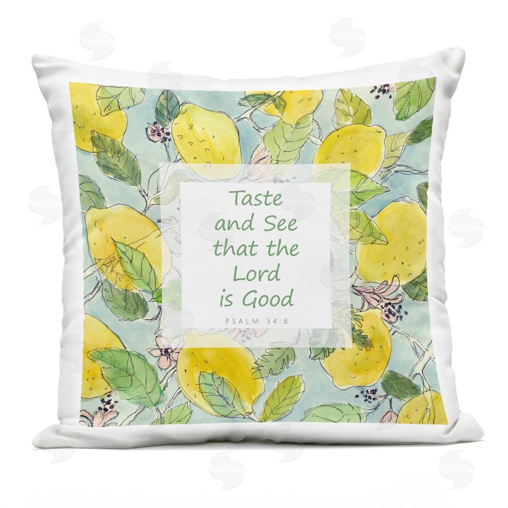 Lanie Loreth See the Lord is Good Outdoor Printed Throw Pillow