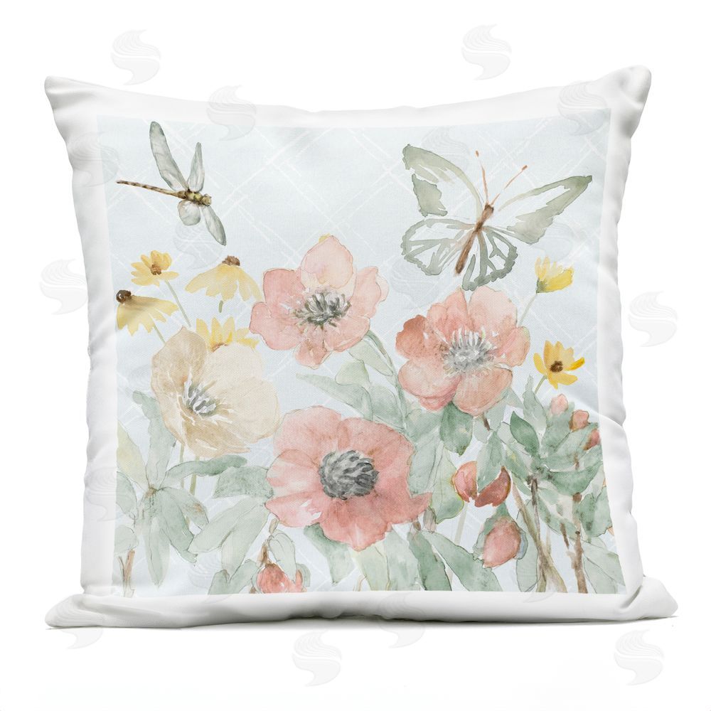 Lanie Loreth Soft Garden Joy Outdoor Printed Throw Pillow