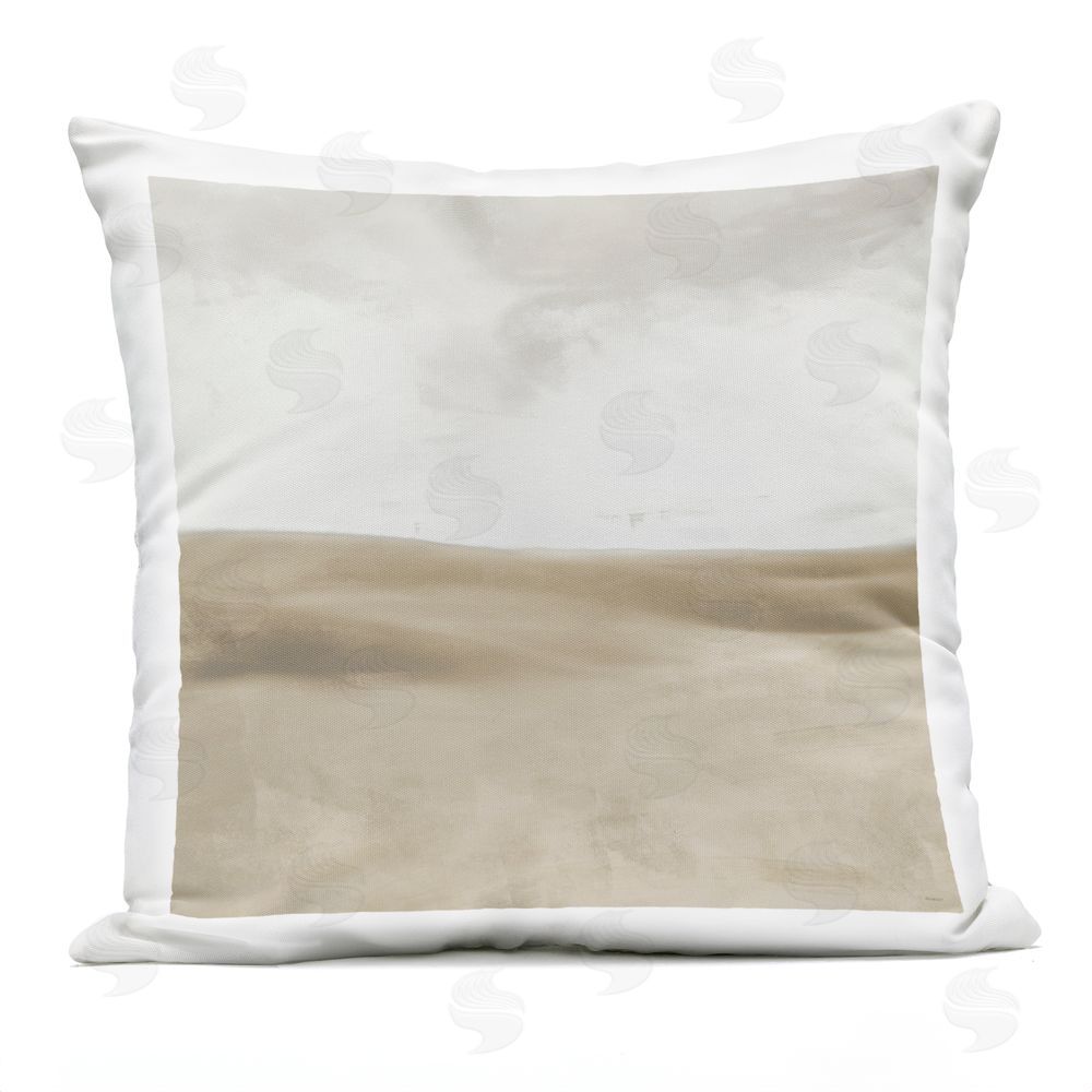 Dan Meneely Smooth Neutral Hills Outdoor Printed Throw Pillow