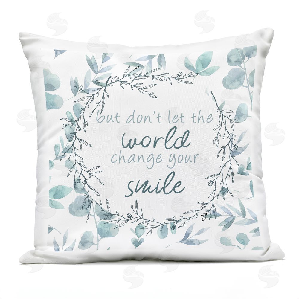 Kim Allen Don't Let The World Change Outdoor Quick-Dry Polyester Square Throw Pillow