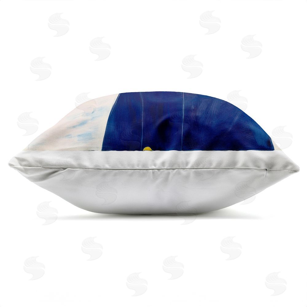 YASHNA Sunglasses Hound In The Sun Outdoor Quick-Dry Polyester Square Throw Pillow Zipper Detail