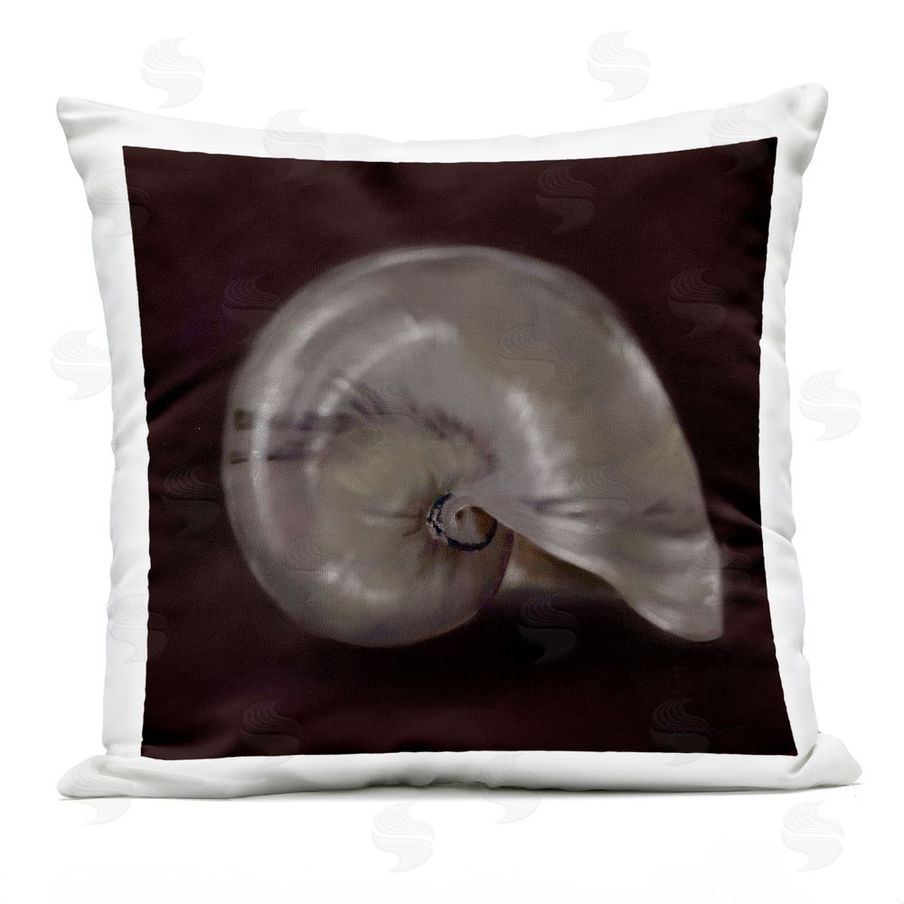 Mary Sparrow Seashell Treasure of Sea Outdoor Square Printed Throw Pillow