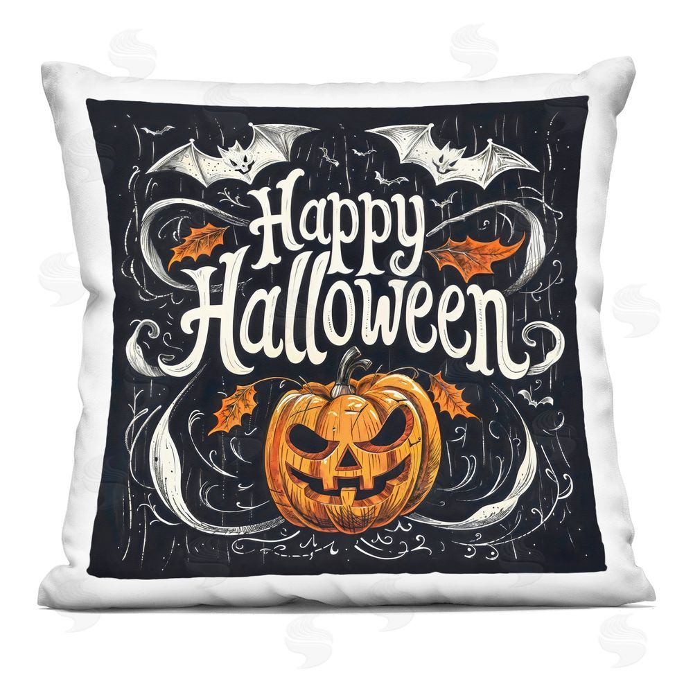 Creative Studio Happy Halloween Traditions Square Printed Throw Pillow