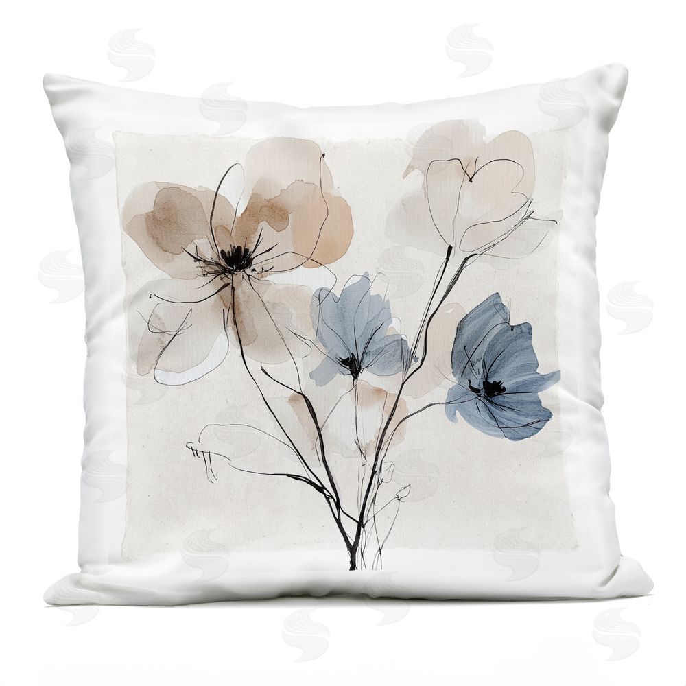 Annabelle Hall Bundle of Reclaimed Pleasures Outdoor Quick-Dry Polyester Square Throw Pillow