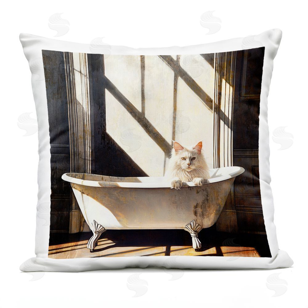 Annabelle Hall Tub Is Occupied Today Outdoor Quick-Dry Polyester Square Throw Pillow