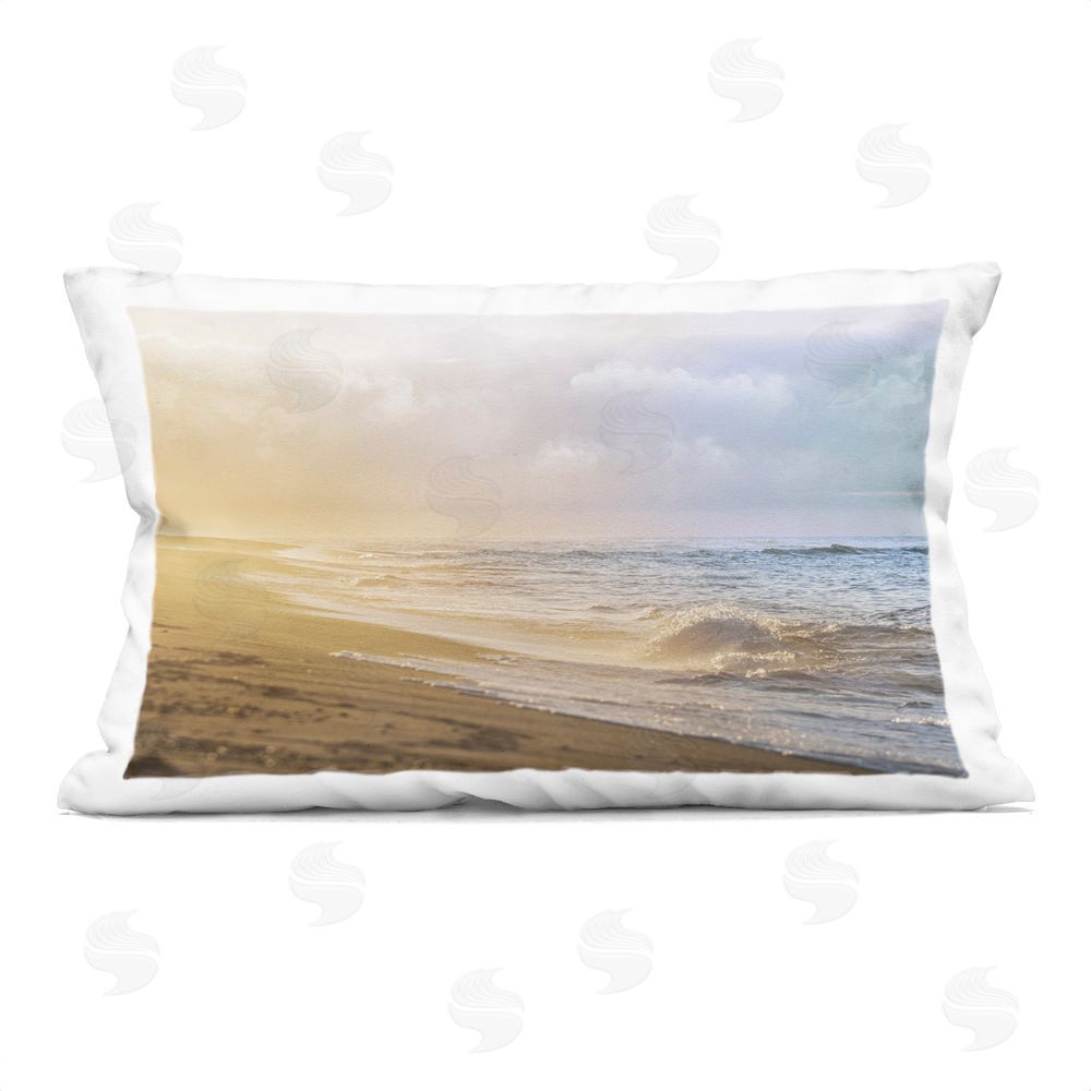 Marcus Prime Gentle Seaside Breeze Indoor Plush Polyester Lumbar Pillow