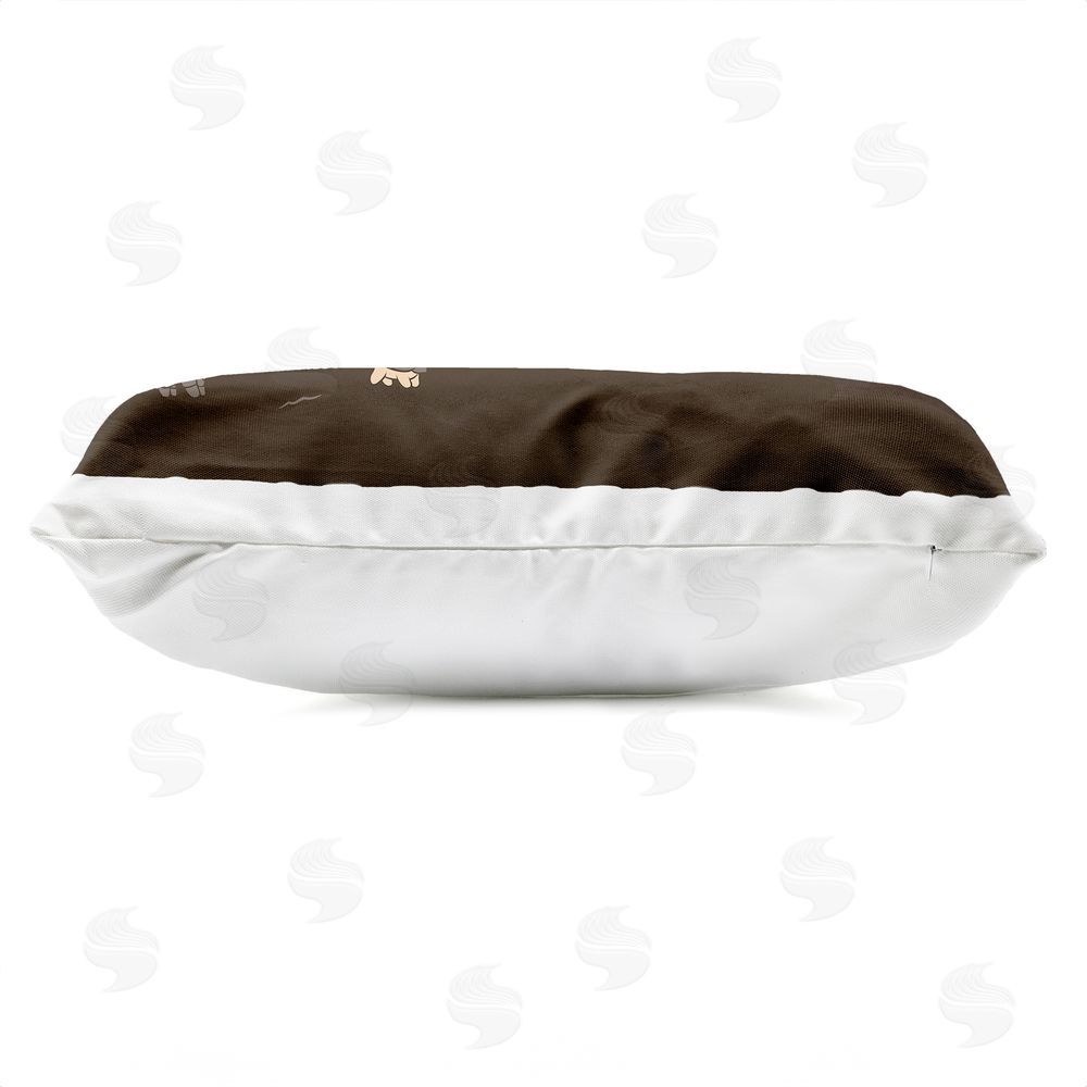 Tobe Fonseca Iconic Furrowship Of Ring Cats Outdoor Quick-Dry Polyester Lumbar Pillow Zipper Detail
