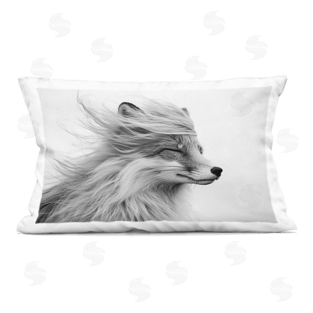 Tina LeCour Easy Breezy Fox Square Outdoor Quick-Dry Polyester Throw Pillow
