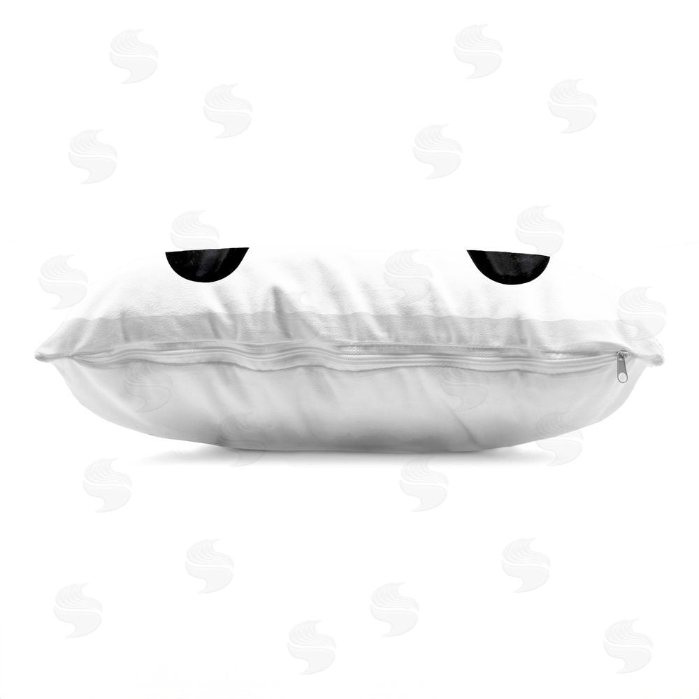Marcus Prime Controller Game On Splatter Indoor Plush Polyester Lumbar Pillow Zipper Detail