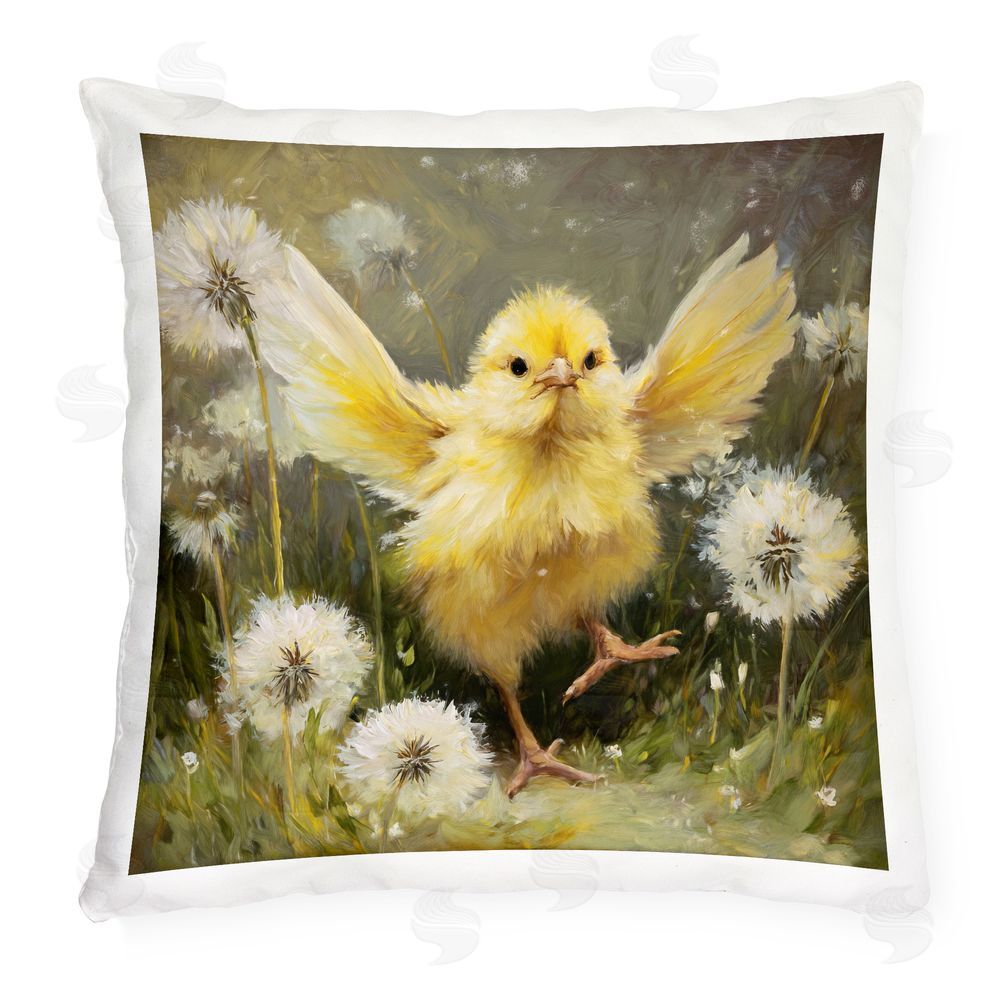 Tina LeCour Free As A Peep Outdoor Quick-Dry Polyester Square Throw Pillow
