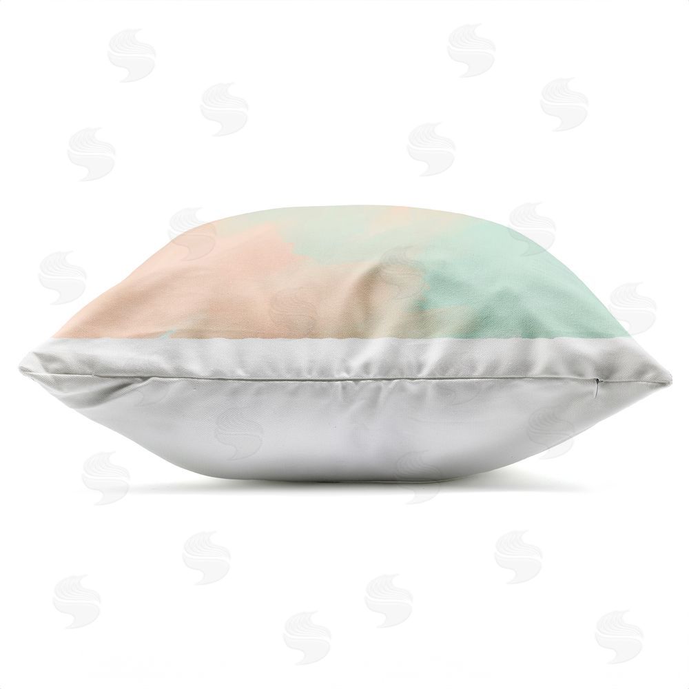 Imagine It Images Pastel Sunglasses with Reflection Outdoor Quick-Dry Polyester Square Throw Pillow Zipper Detail