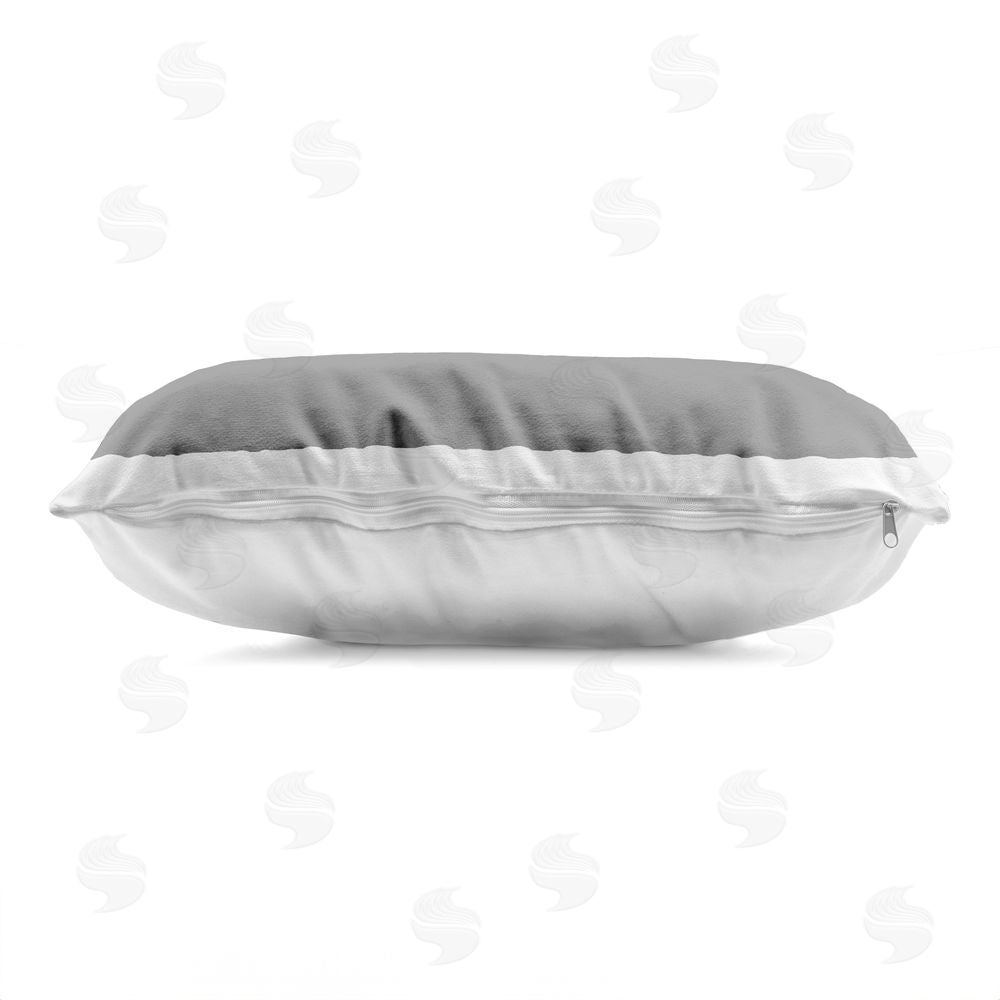 Lil' Rue Boho Patterned Crab Indoor Plush Polyester Lumbar Pillow Zipper Detail