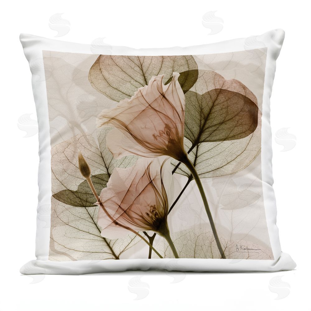 Albert Koetsier Serene Orange Union Outdoor Quick-Dry Polyester Square Throw Pillow