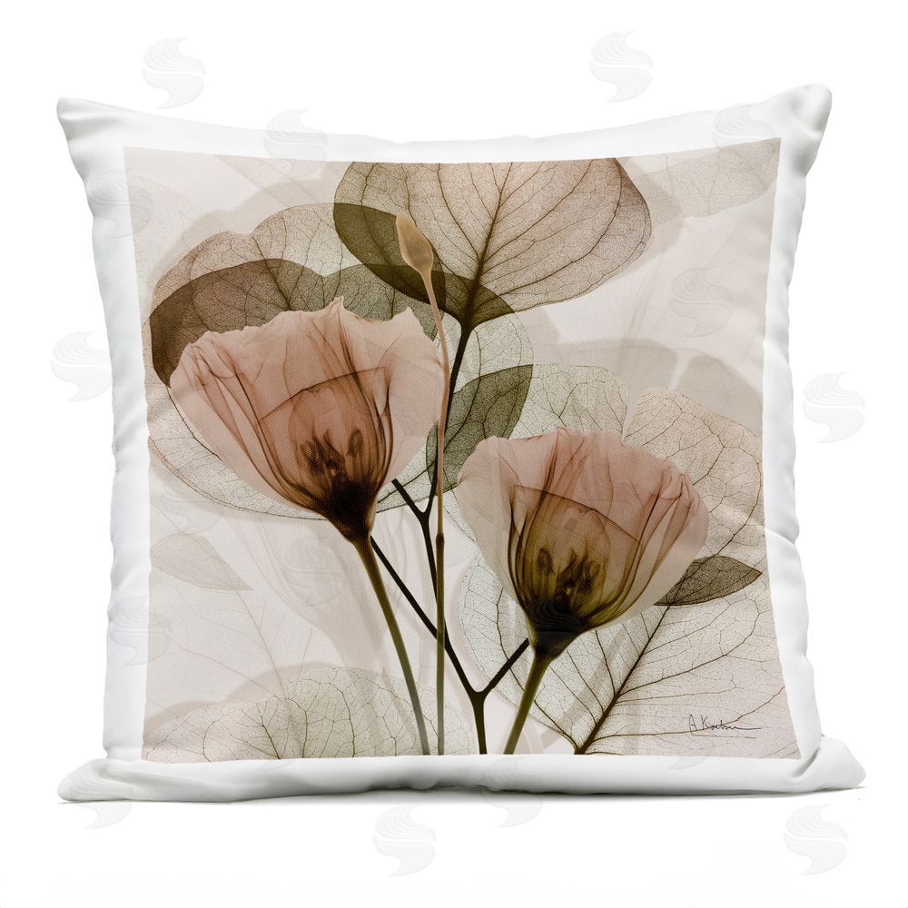Albert Koetsier Orange Tulip Union Outdoor Quick-Dry Polyester Square Throw Pillow