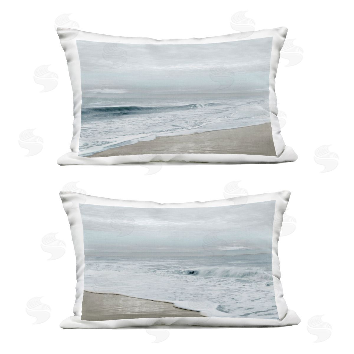 Natalie Carpentieri Morning Bliss Coastline Outdoor Printed Pillow Set