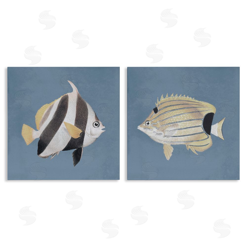 Piddix Marine Fish Underwater Sea Life Canvas Wall Art Print