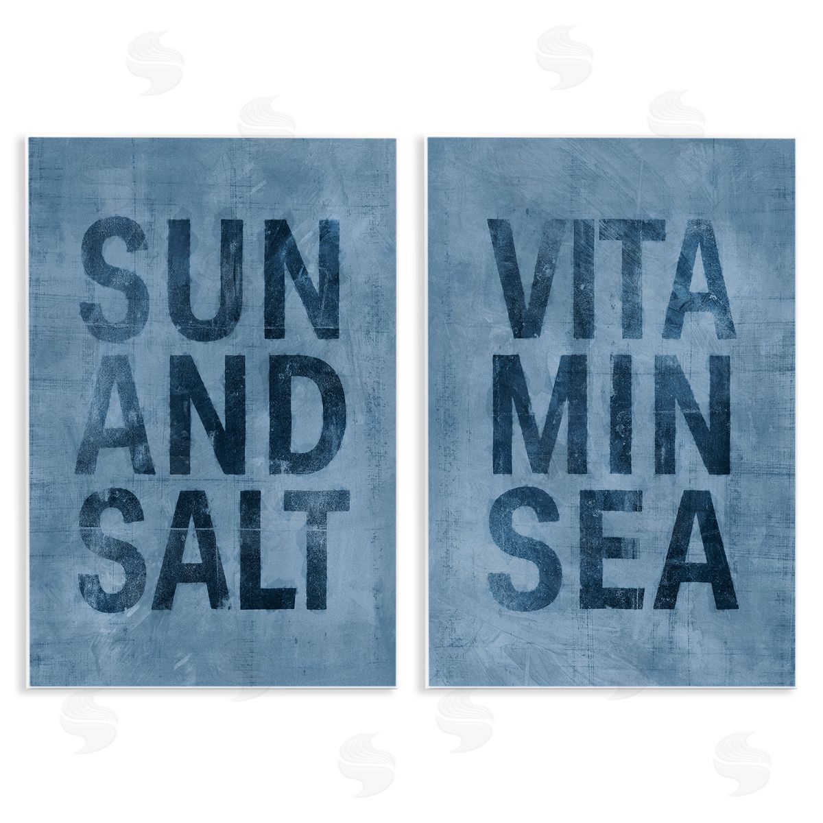 Victoria Barnes Summer Beachy Phrases Wooden Wall Plaque Art Print