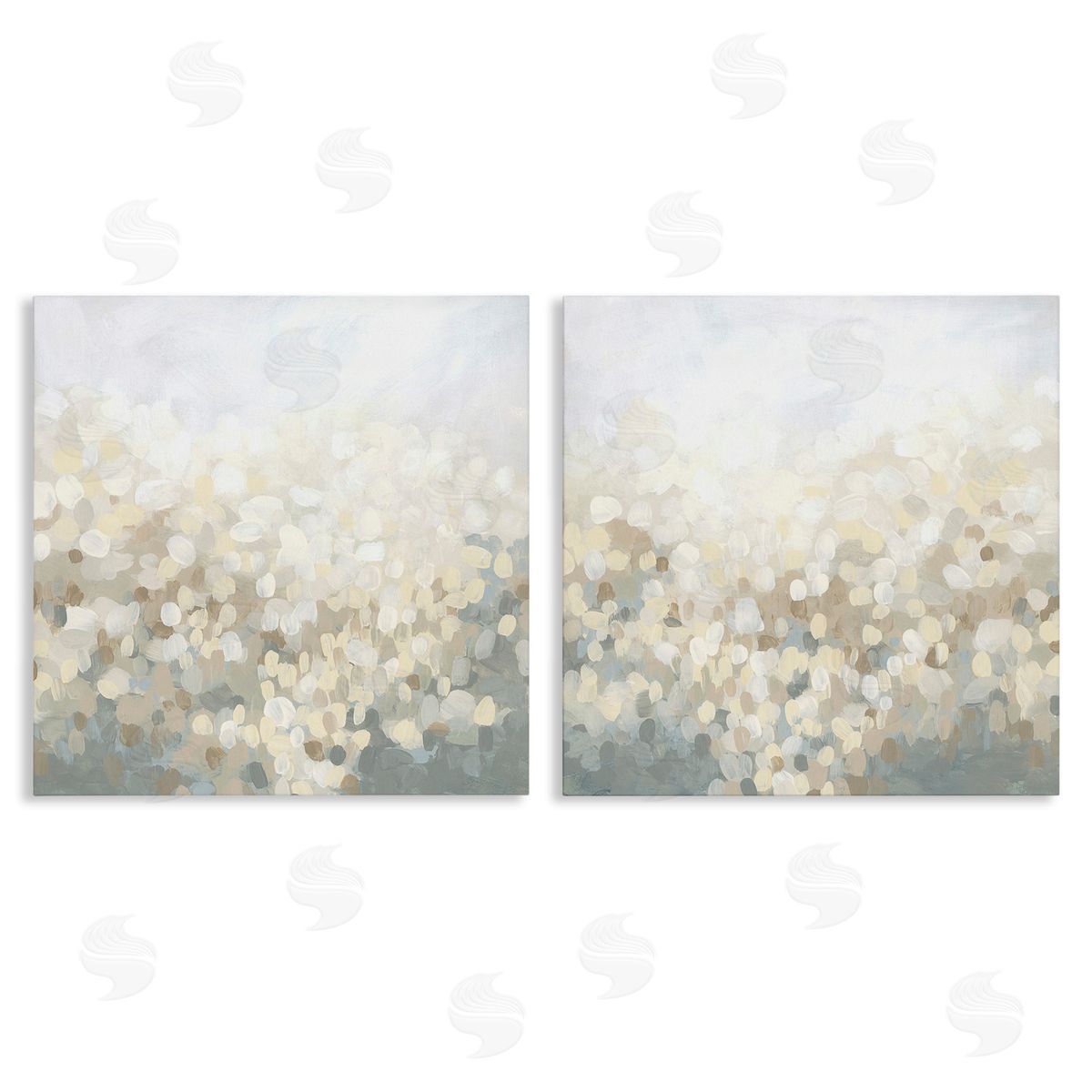 June Erica Vess Subtle Speckled Landscape Canvas Wall Art Print