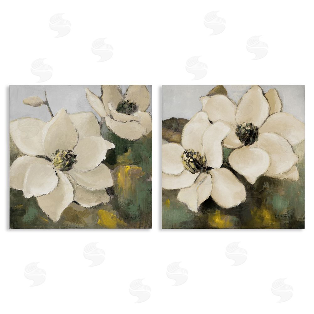 Lanie Loreth Blooming Magnolia Blossom Canvas Wall Art Print