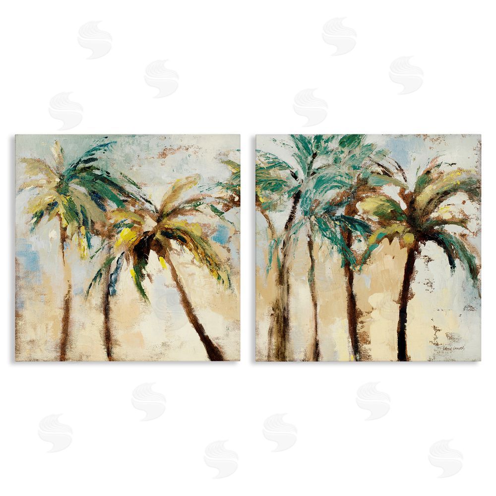 Lanie Loreth Abstract Palm Trees Canvas Wall Art Print