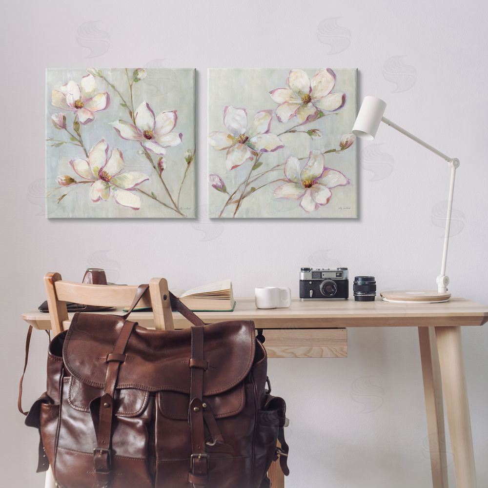 Sally Swatland Spring Tree Blooms Canvas Wall Art Print in Room