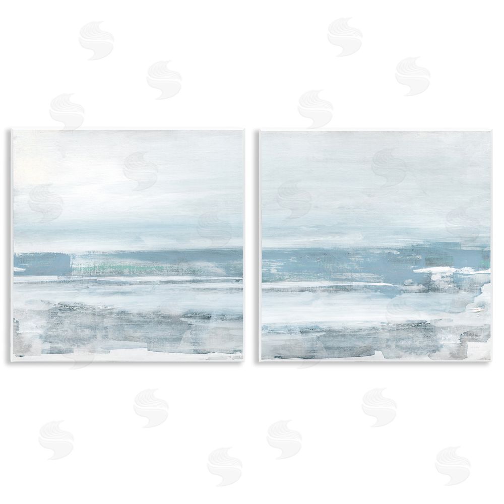 Sally Swatland Abstract Ocean Beach Wooden Wall Plaque Art Print