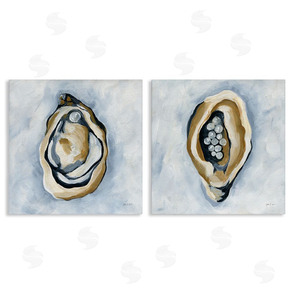 Yvette St. Amant Oyster with Pearls Canvas Wall Art Print