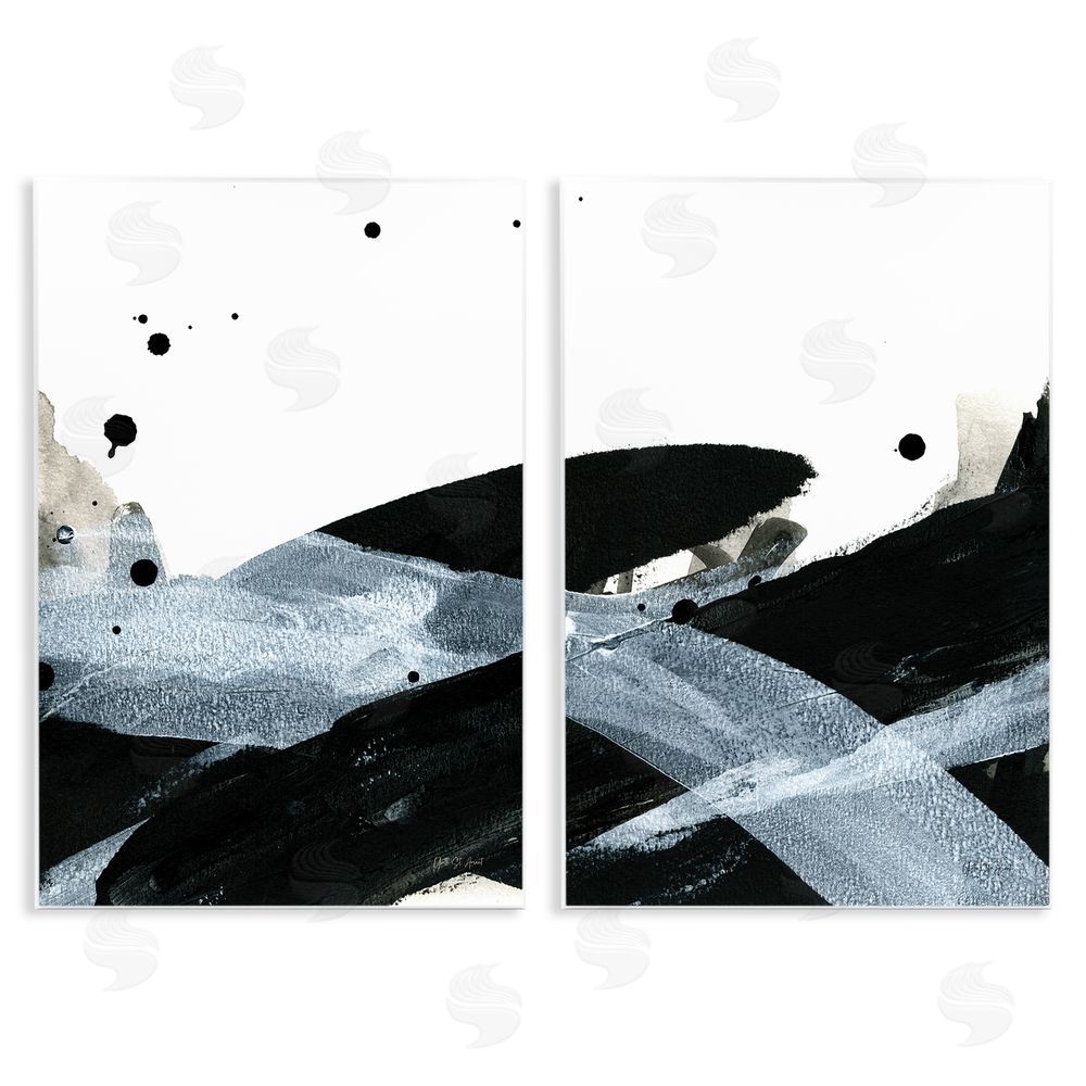 Yvette St. Amant Gradient Movement Abstraction Wooden Wall Plaque Art Print