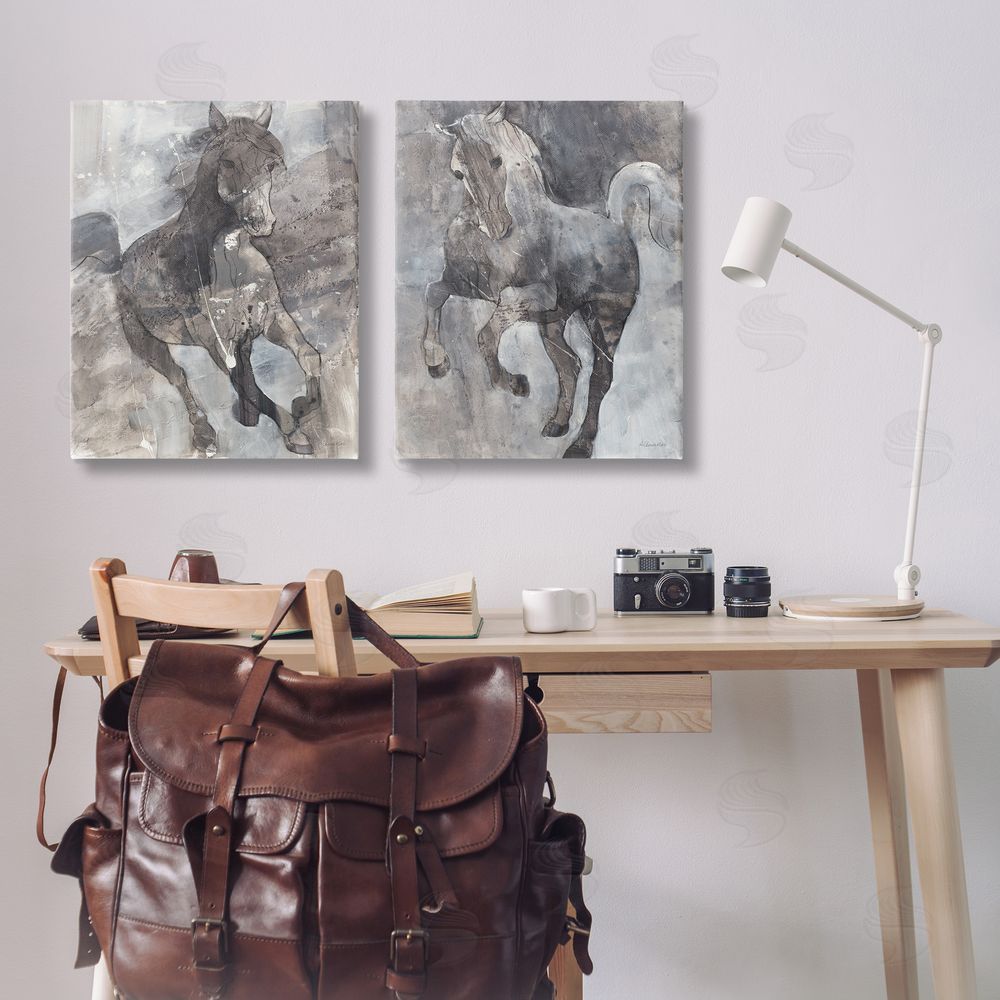 Albena Hristova Free Spirit Wind Dancer Horse  Canvas Wall Art Print in Room