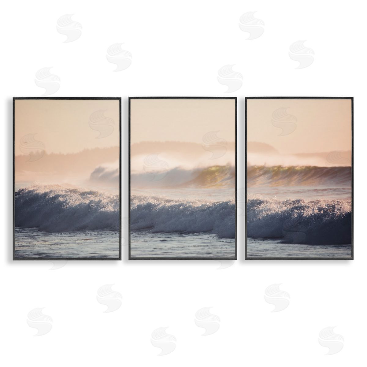 Thomas Tepstad Berge  Black Framed Giclee Wall Art Print