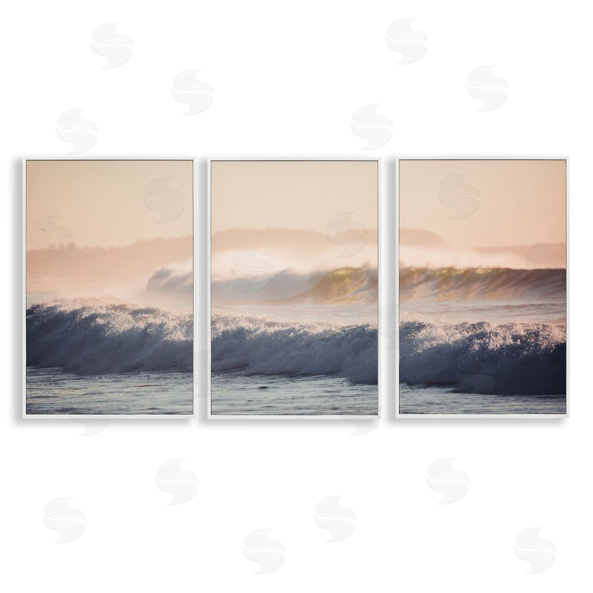 Thomas Tepstad Berge  White Framed Giclee Wall Art Print