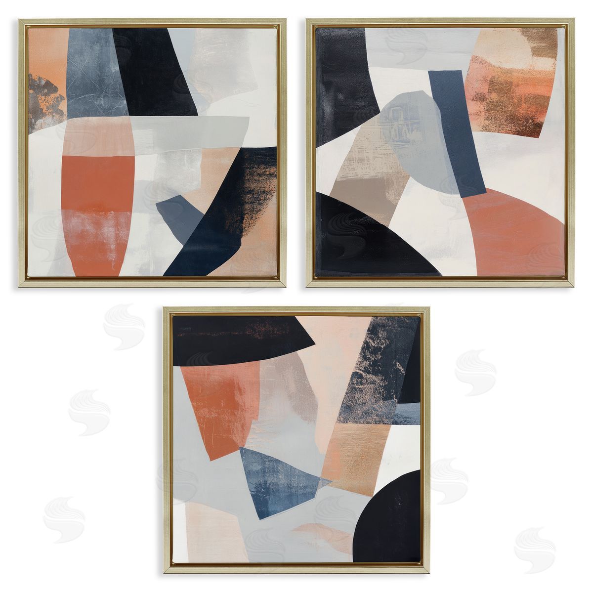 Mona Grace Fragmented Visions Abstracts Canvas Wall Art Print