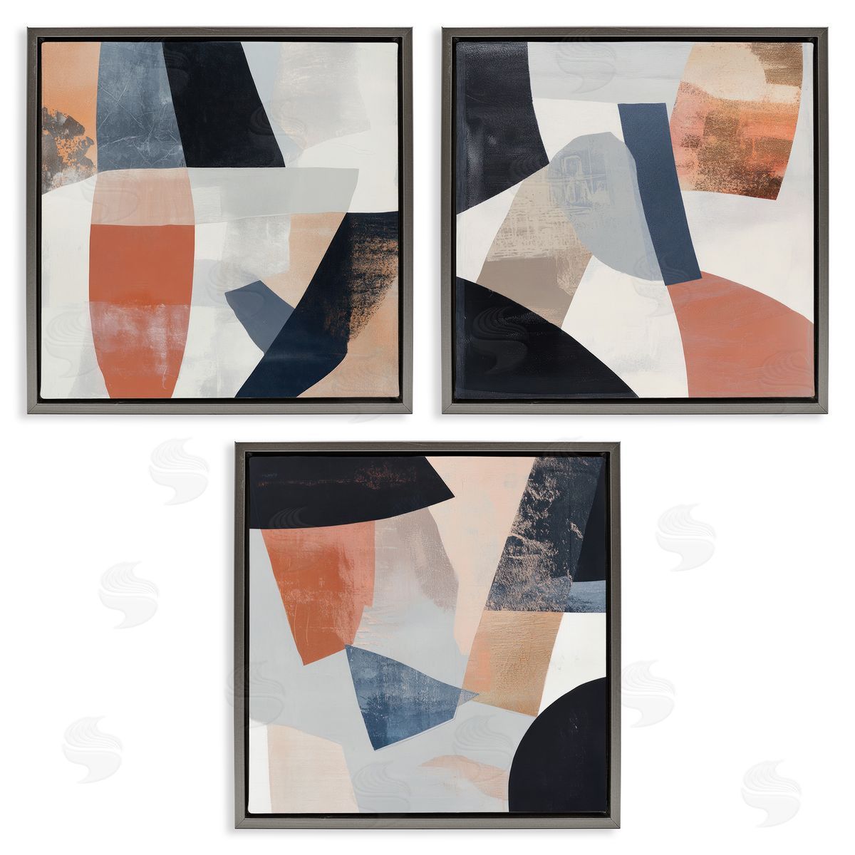 Mona Grace Fragmented Visions Abstracts Canvas Wall Art Print