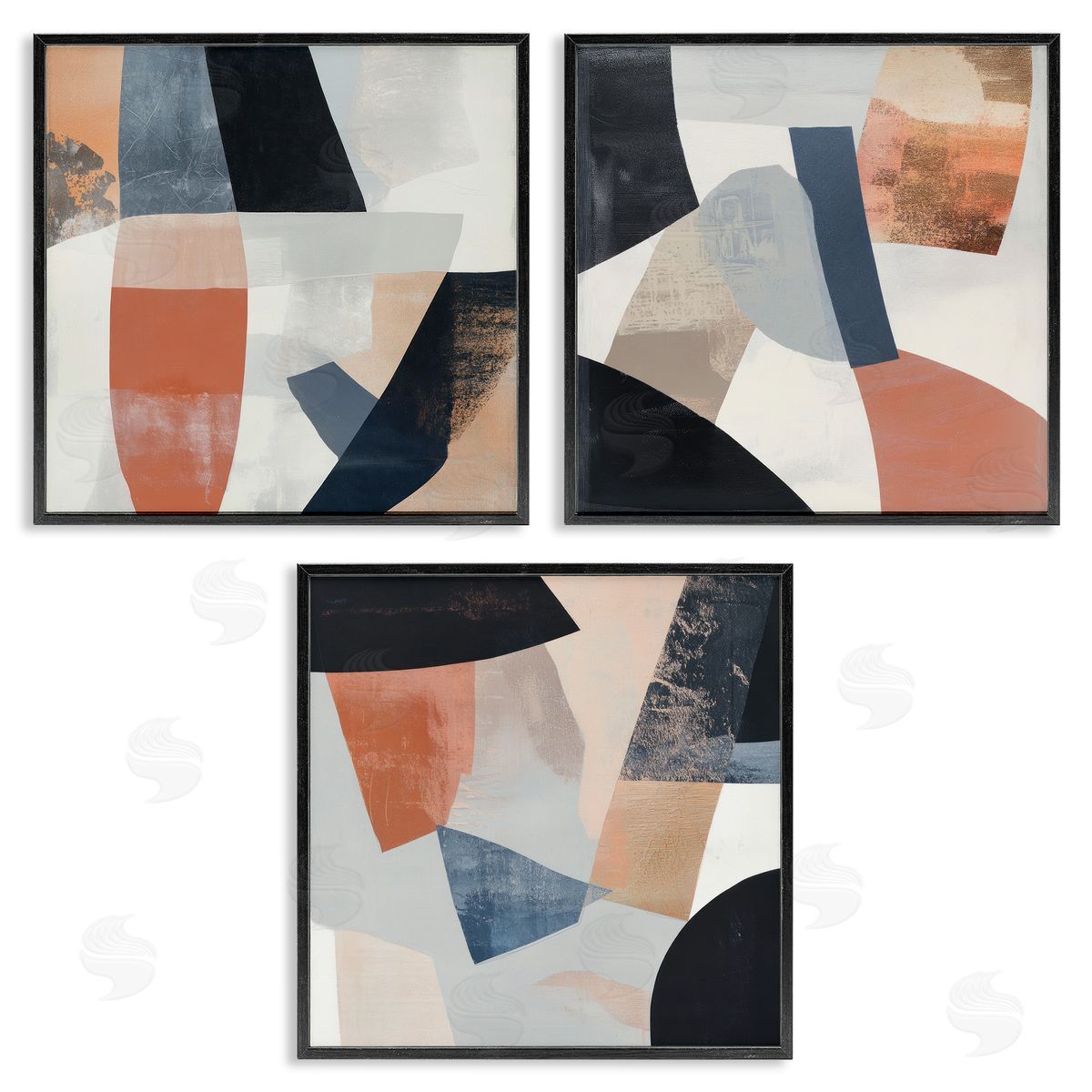 Mona Grace Fragmented Visions Abstracts Canvas Wall Art Print