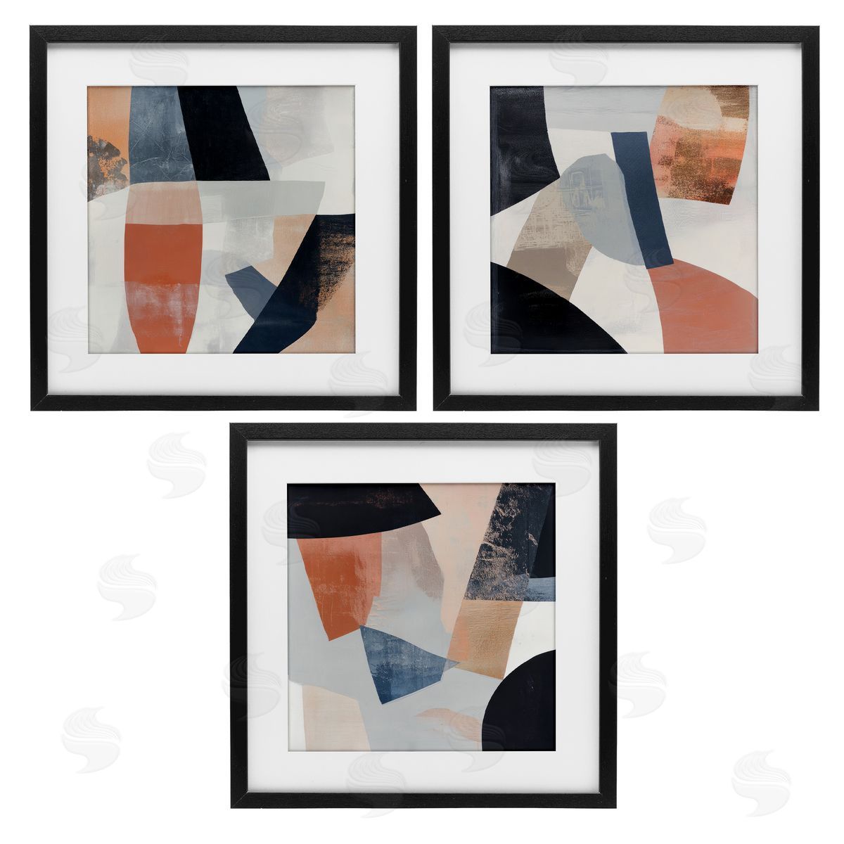 Mona Grace Fragmented Visions Abstracts Canvas Wall Art Print