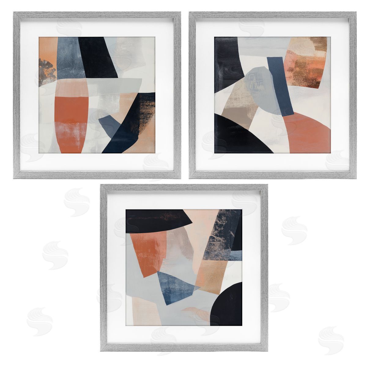 Mona Grace Fragmented Visions Abstracts Canvas Wall Art Print