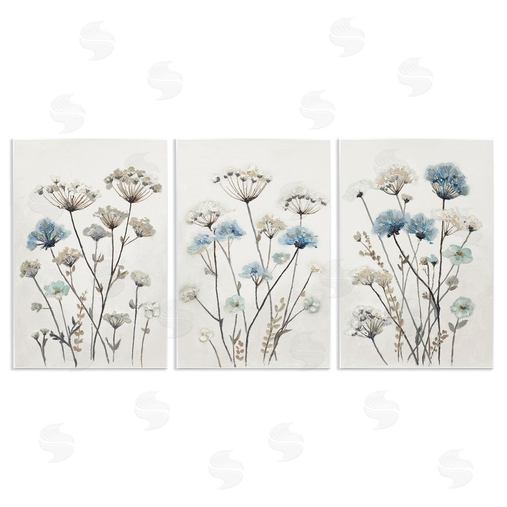 Sundance Graphics Neutral & Blue Garden Wall Plaque Printed Art