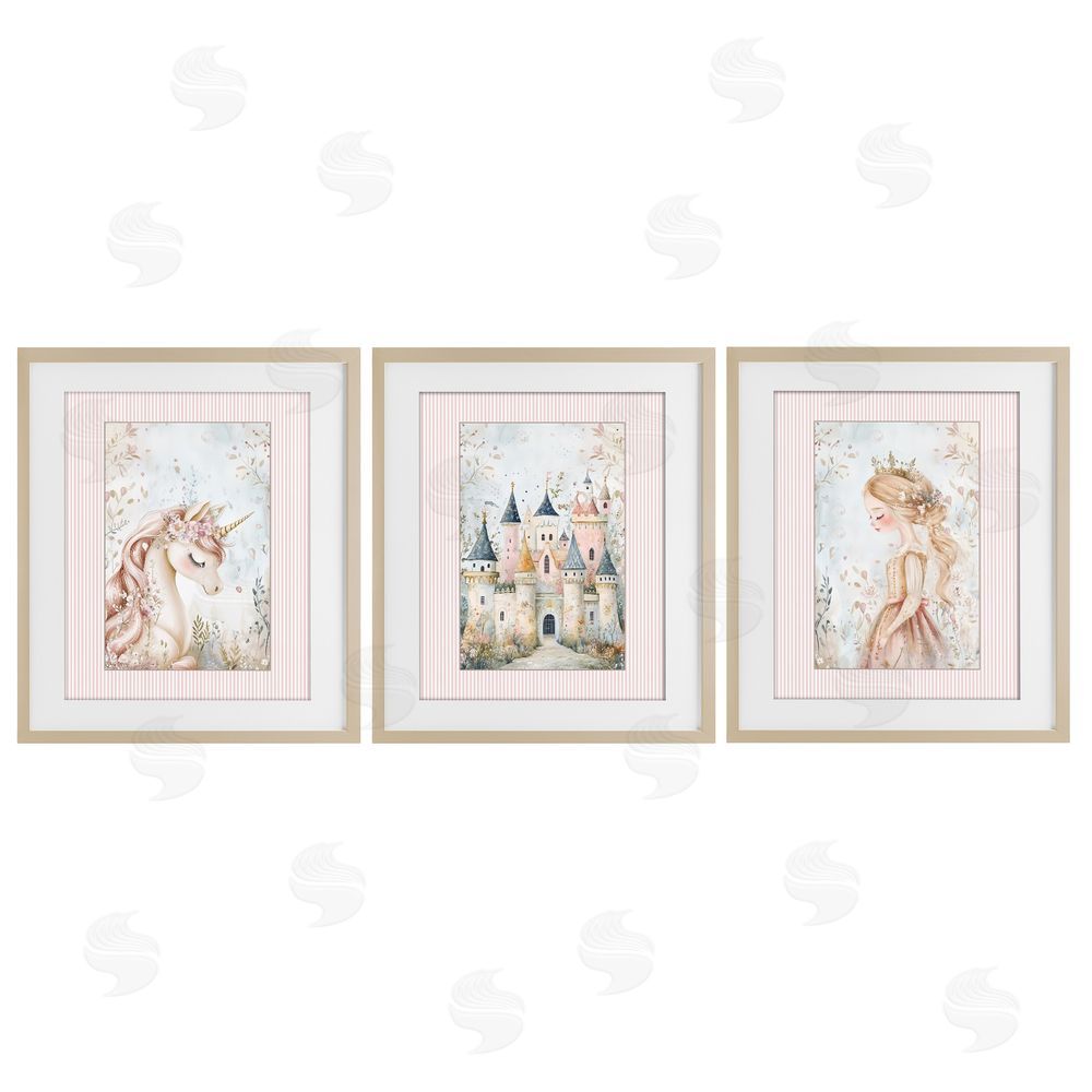 Christine Simpson Art Fantasy Enchanted Dreams Brown Framed Print Under Glass Wall Art