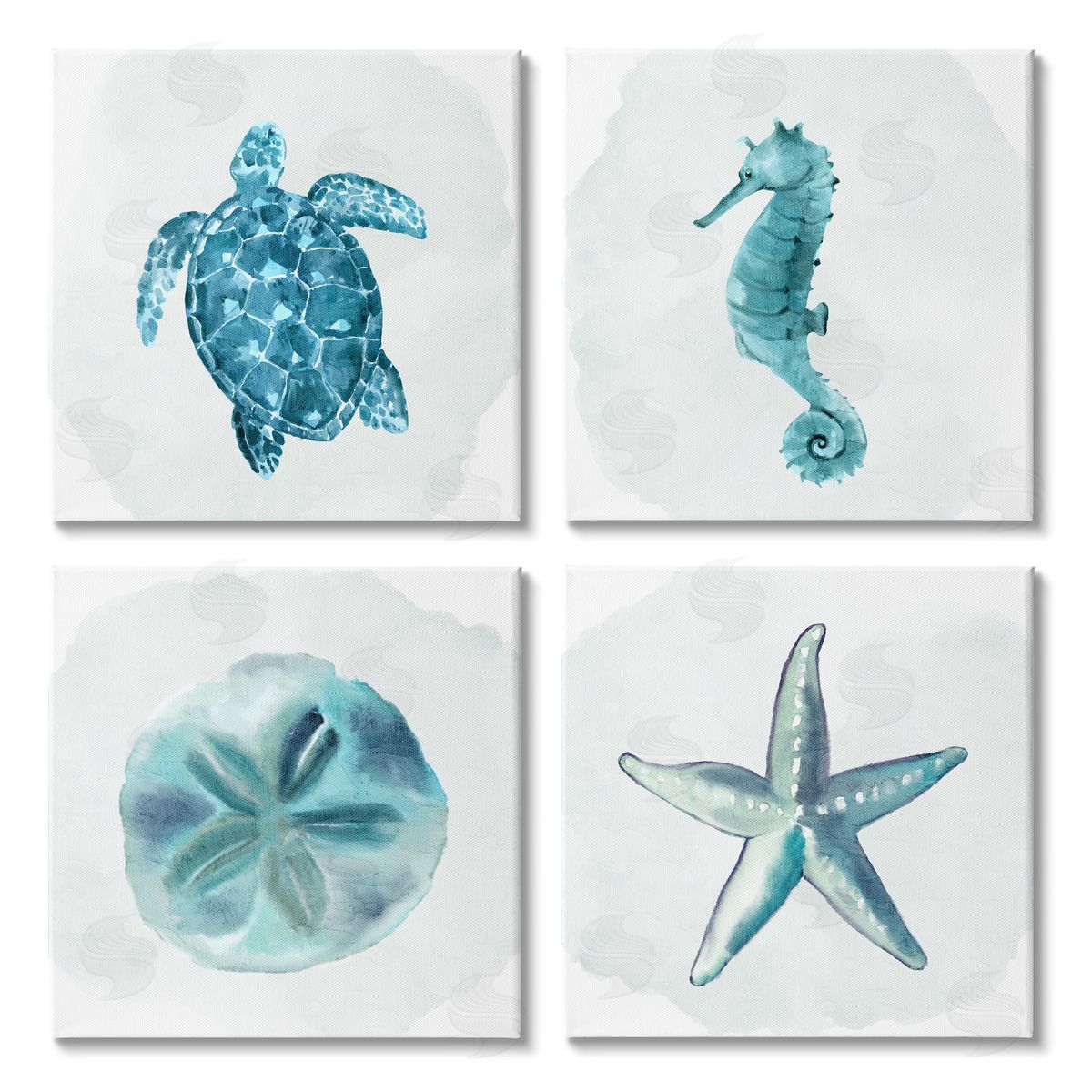 Kim Allen Aquatic Ocean Life Portraits Canvas Wall Art Print