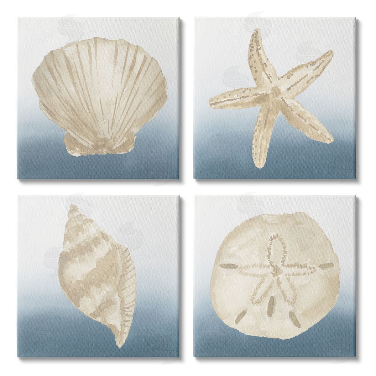 Lucille Price Maritime Seashells Ocean Beach Life Canvas Wall Art Print