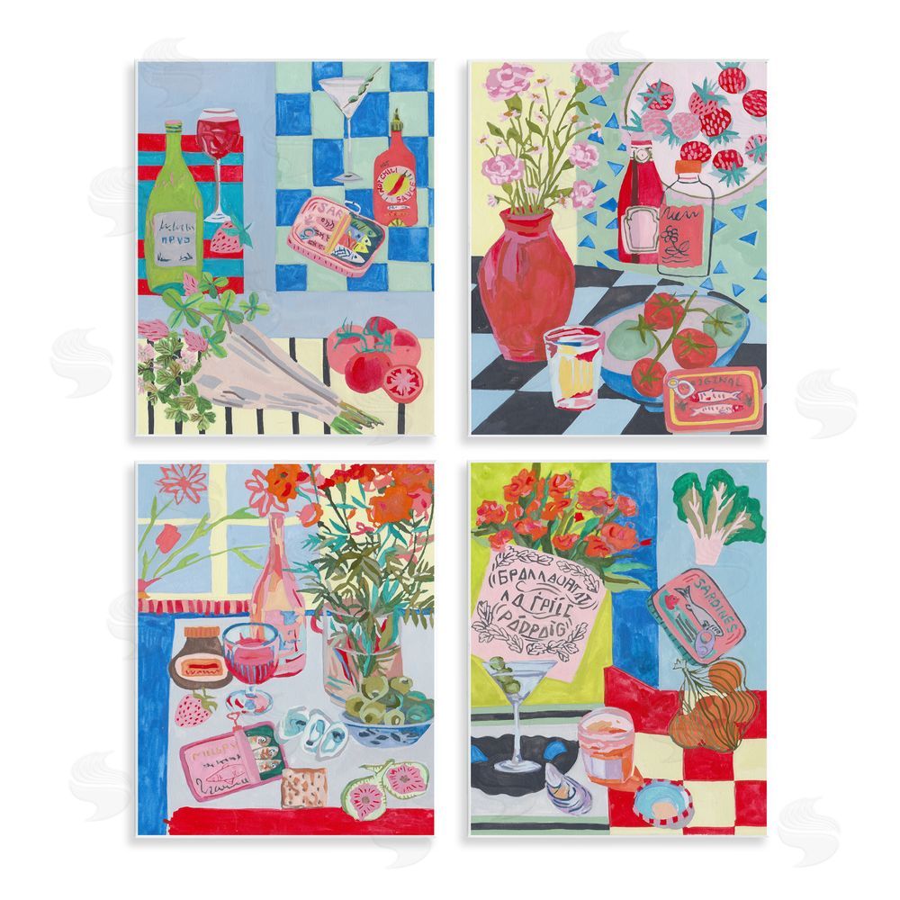 Melissa Wang Kitchen Secrets Still Lifes Wooden Wall Plaque Art Print