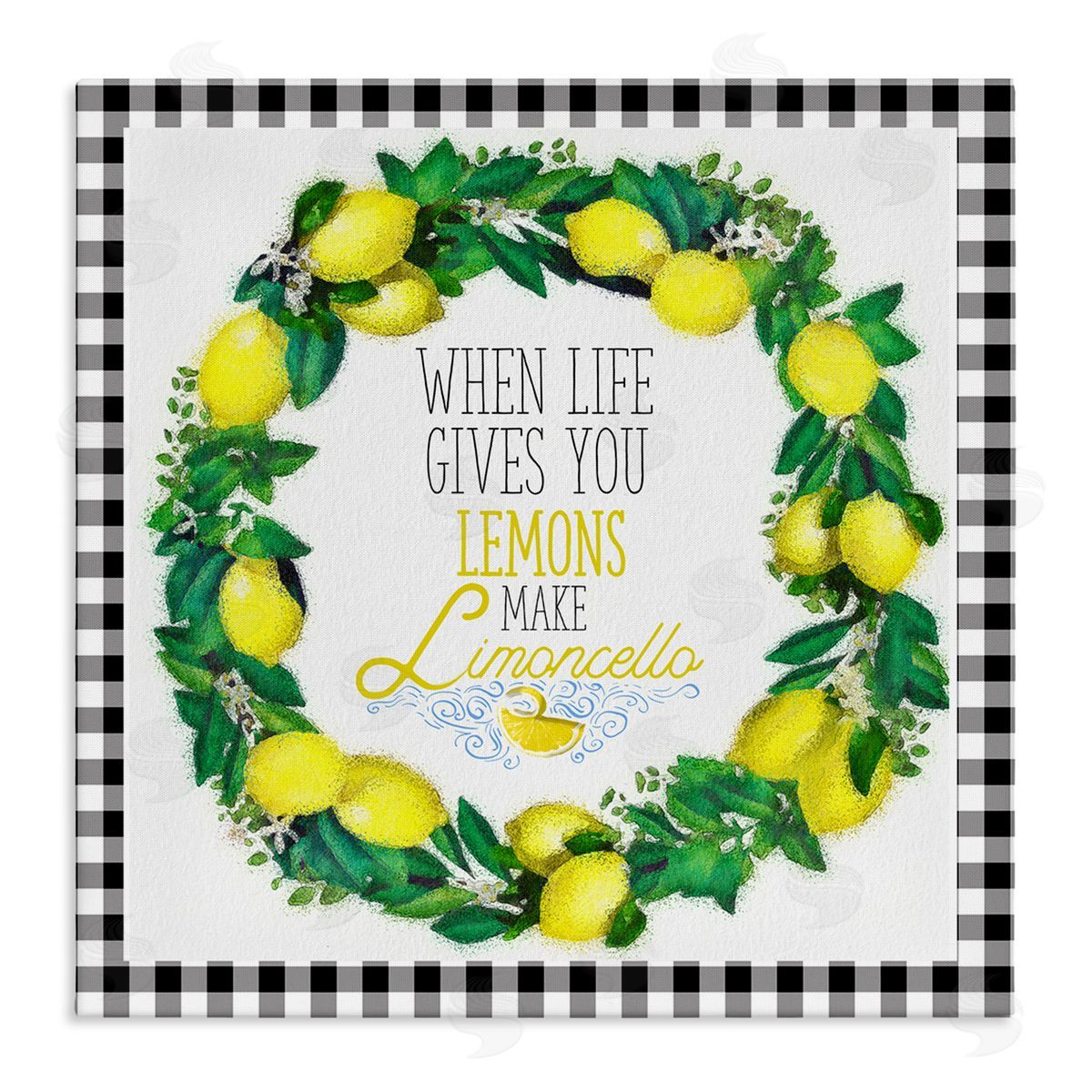 Make Limoncello Kitchen Humor Canvas Wall Art, Home Decor by The Saturday Evening Post
